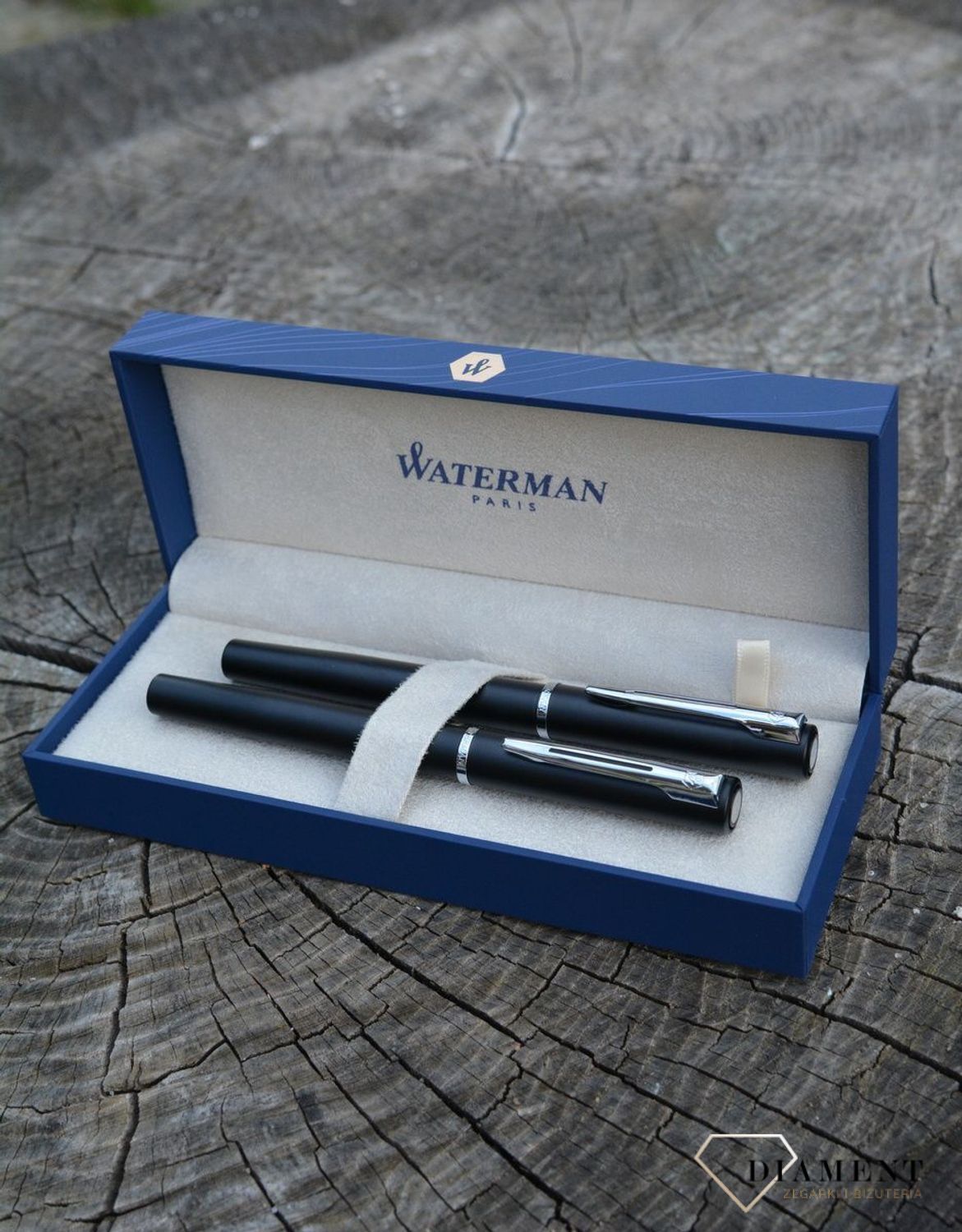 Zestaw WATERMAN Pióro Wieczne z długopisem. Pióro wieczne i długopis marki WATERMAN z darmowym grawerem (5).JPG